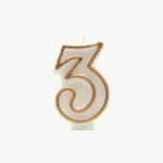 Numeral 3 +$2.50