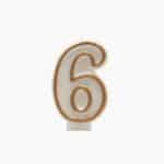 Numeral 6 +$2.50