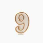 Numeral 9 +$2.50