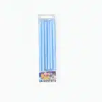Long Pearl Blue Candles - Pack of 12 +$8.90