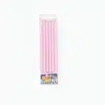 Long Pearl Pink Candles - Pack of 12 +$8.90